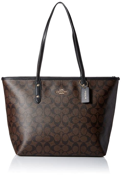 coach zip tote bag